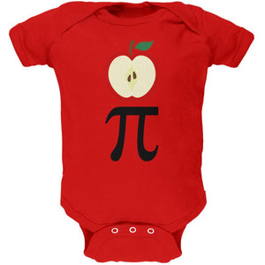 Halloween Math Pi Costume Apple Day Soft Baby One Piece