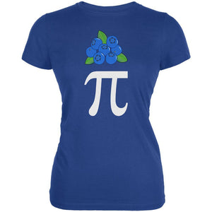Halloween Math Pi Costume Blueberry Day Juniors Soft T Shirt