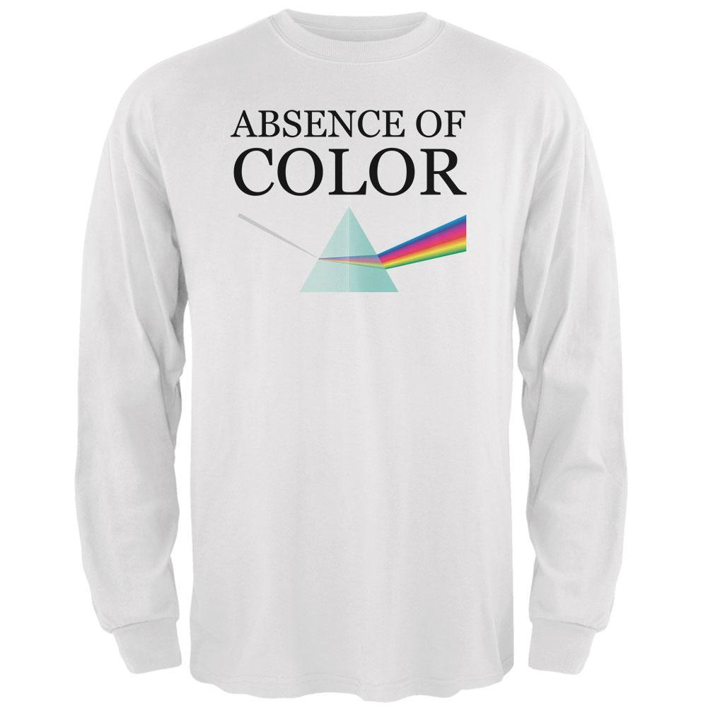 Halloween Absence of Color Costume Mens Long Sleeve T Shirt