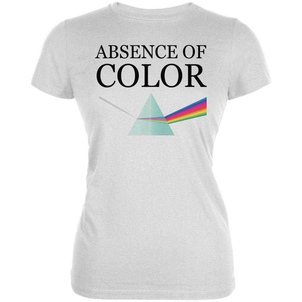 Halloween Absence of Color Costume Juniors Soft T Shirt