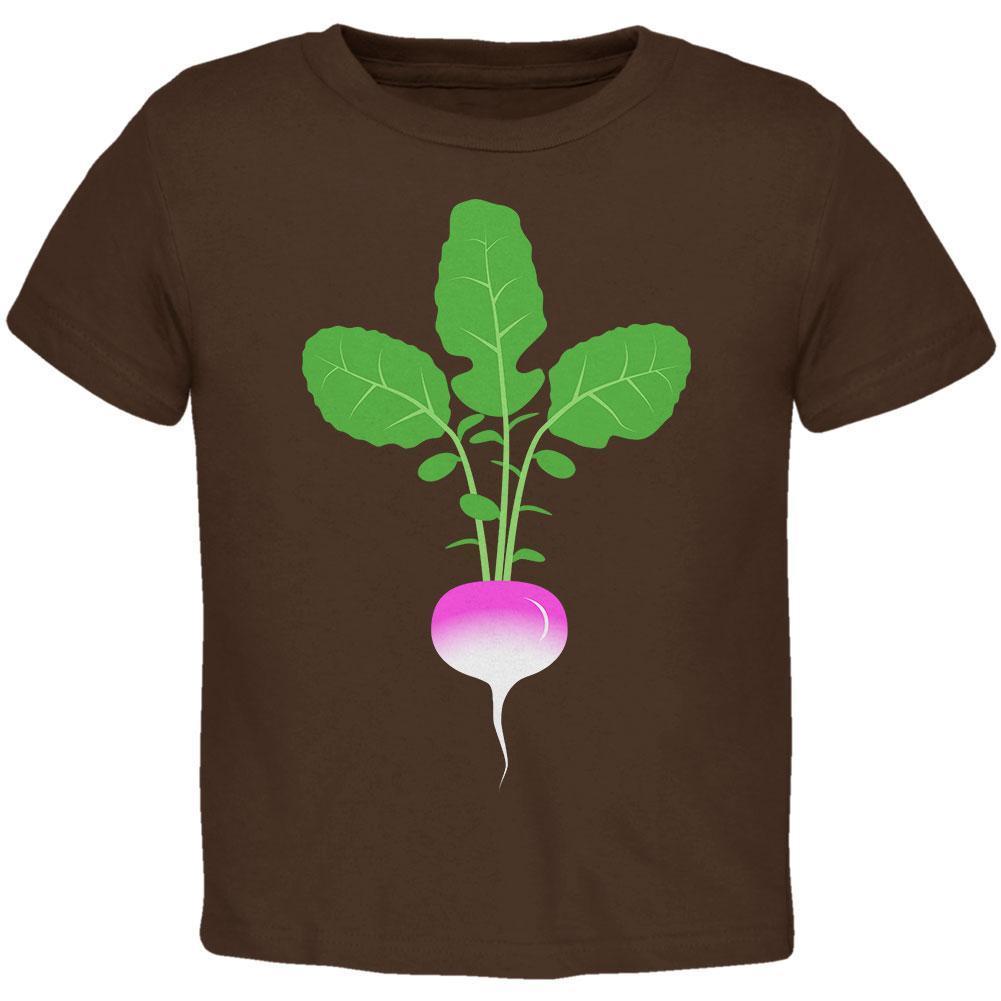 Halloween Vegetable Turnip Costume Toddler T Shirt