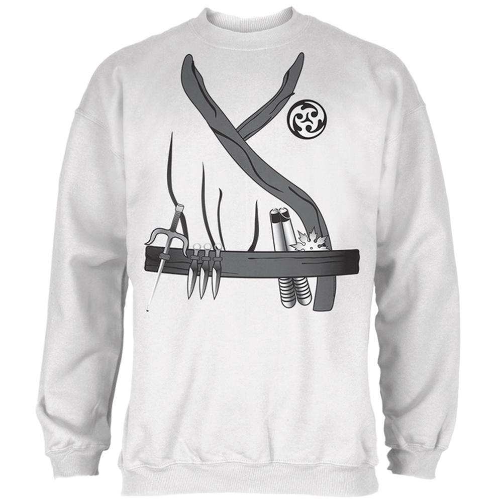 Halloween Ninja Assassin Costume Mens Sweatshirt