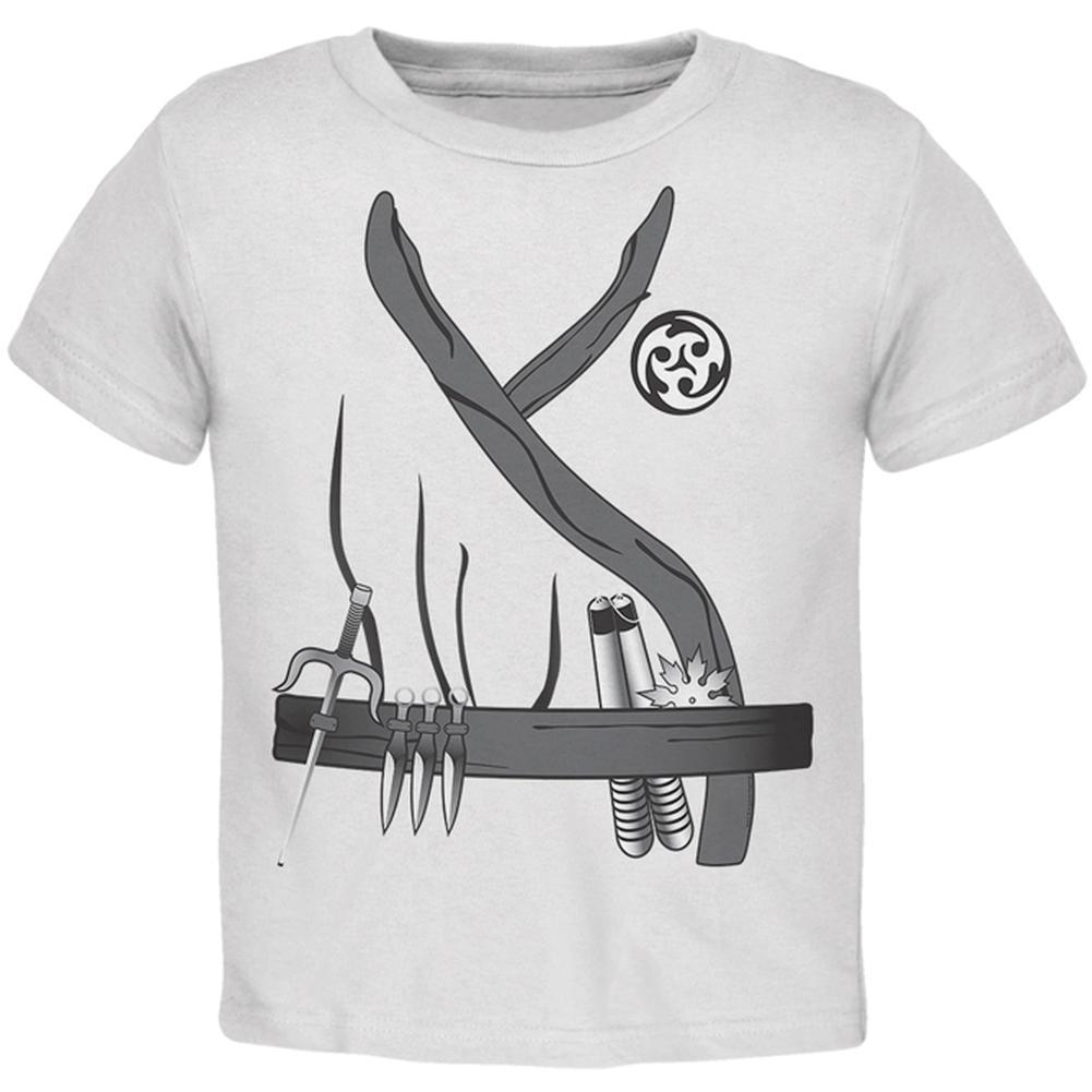 Halloween Ninja Assassin Costume Toddler T Shirt