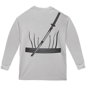Halloween Ninja Assassin Costume Youth Long Sleeve T Shirt