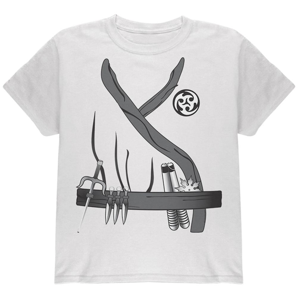 Halloween Ninja Assassin Costume Youth T Shirt