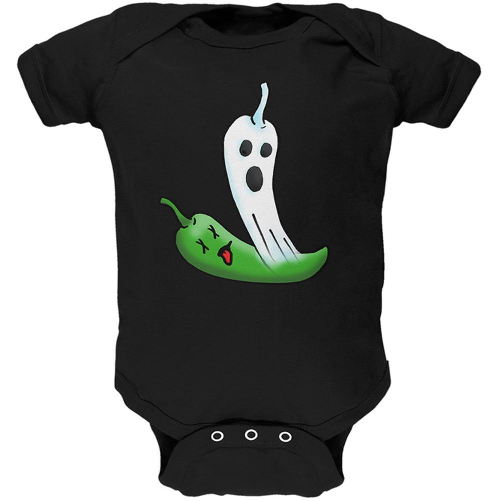 Halloween The Ghost Pepper of Cinco De Mayo Soft Baby One Piece