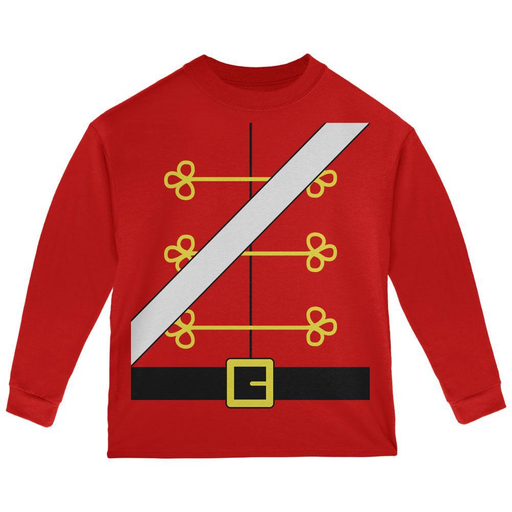 Christmas Toy Soldier Nutcracker Costume Toddler Long Sleeve T Shirt