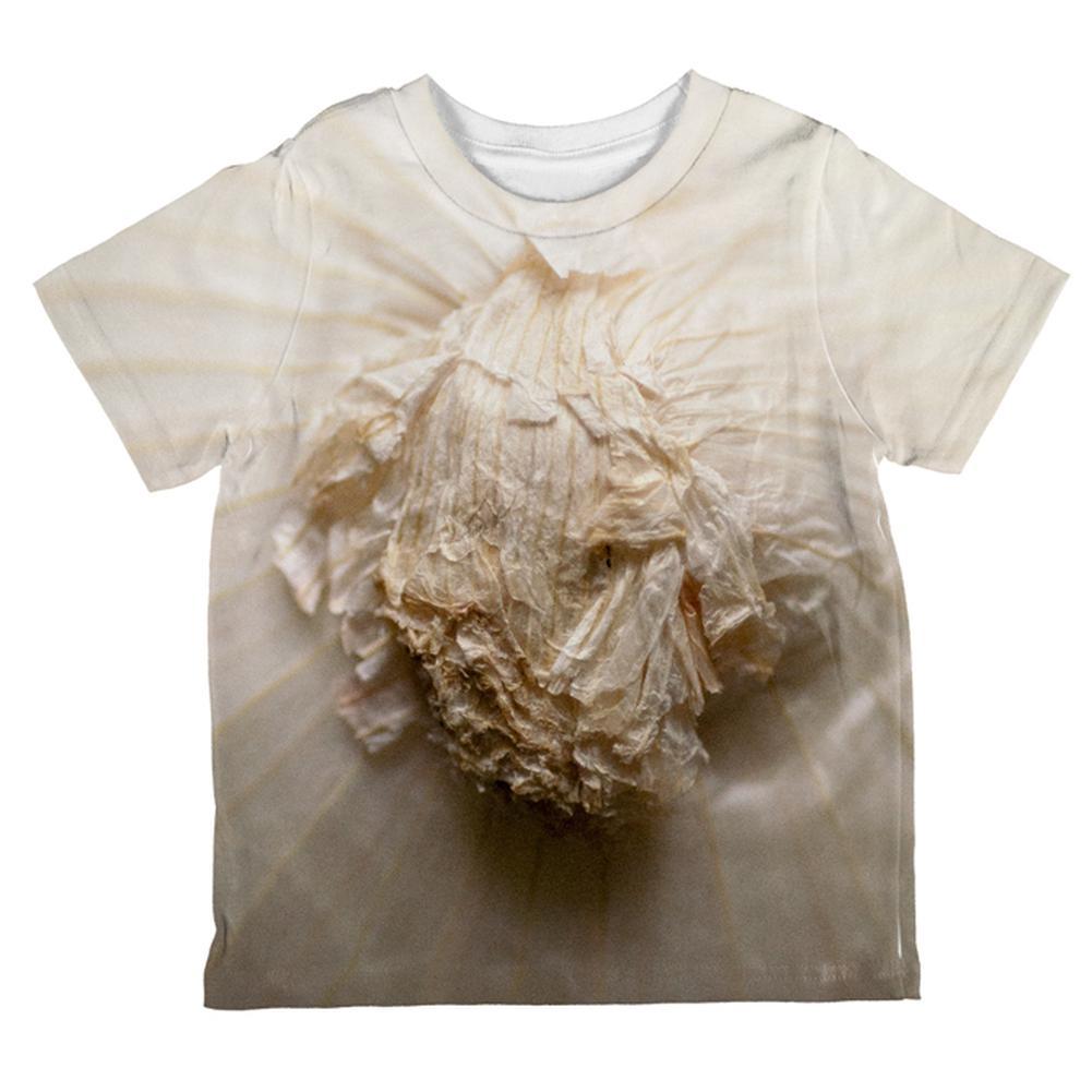 Halloween White Onion Costume All Over Toddler T Shirt