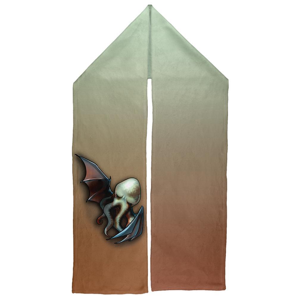 Halloween Pet Cthulhu Horror Warm Fleece Scarf