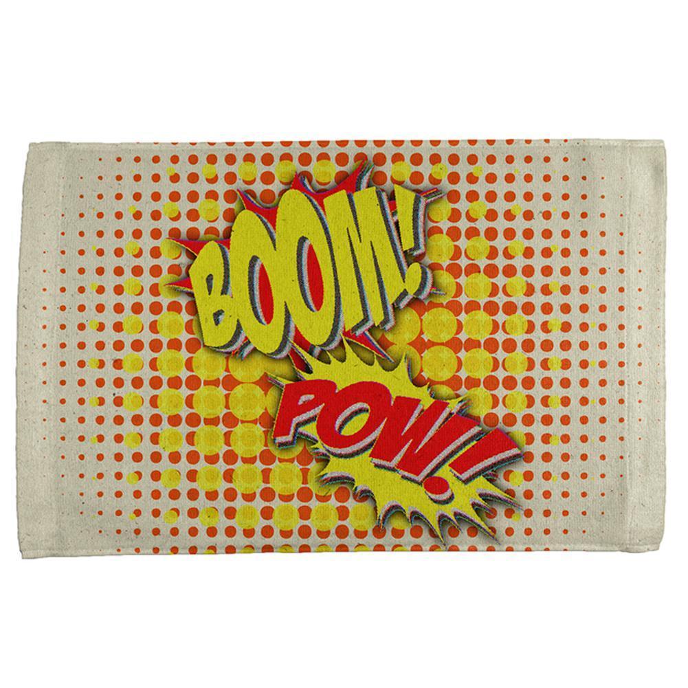 Boom Pow Vintage Comic Book All Over Hand Towel