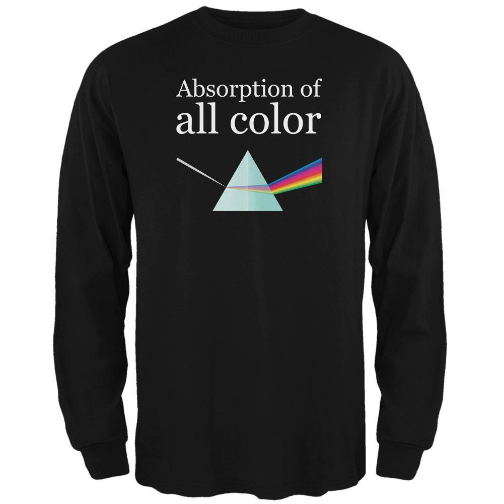 Halloween Science Absorption of Color Costume Mens Long Sleeve T Shirt