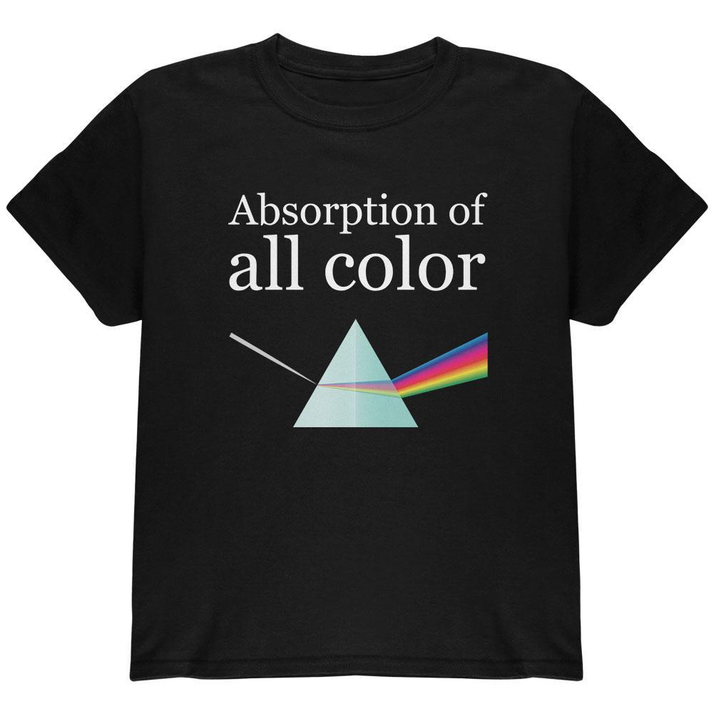 Halloween Science Absorption of Color Costume Youth T Shirt