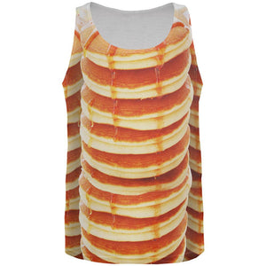 Halloween Pancakes and Syrup Breakfast Costume All Over Mens Tank Top