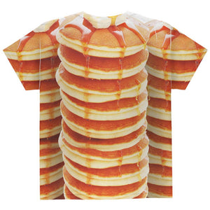 Halloween Pancakes and Syrup Breakfast Costume All Over Youth T Shirt