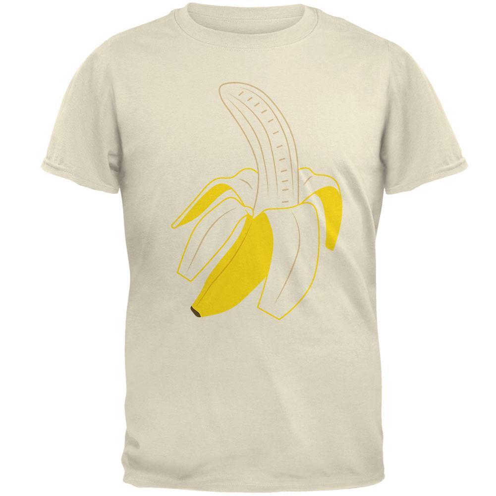 Halloween Fruit Peeled Banana Costume Mens T Shirt