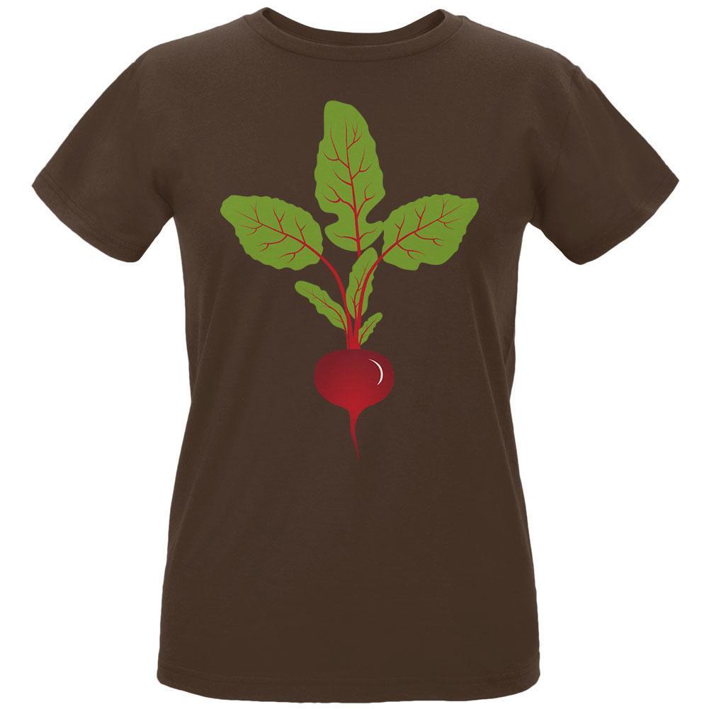 Halloween Vegetable Beet Costume Womens Organic T Shirt