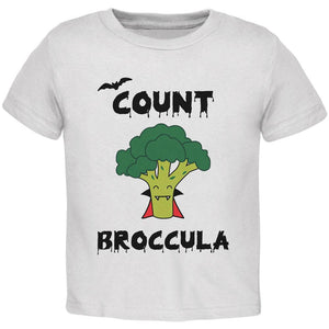 Halloween Vegetable Broccoli Count Broccula Dracula Funny Toddler T Shirt