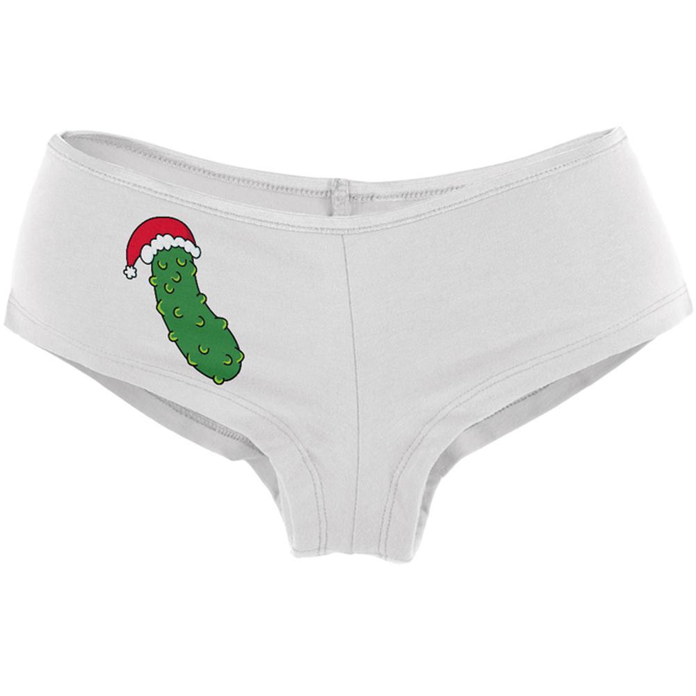 Christmas Pickle German Tradition Womens Booty Shorts