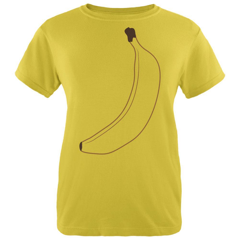 Halloween Fruit Banana Costume Womens T Shirt