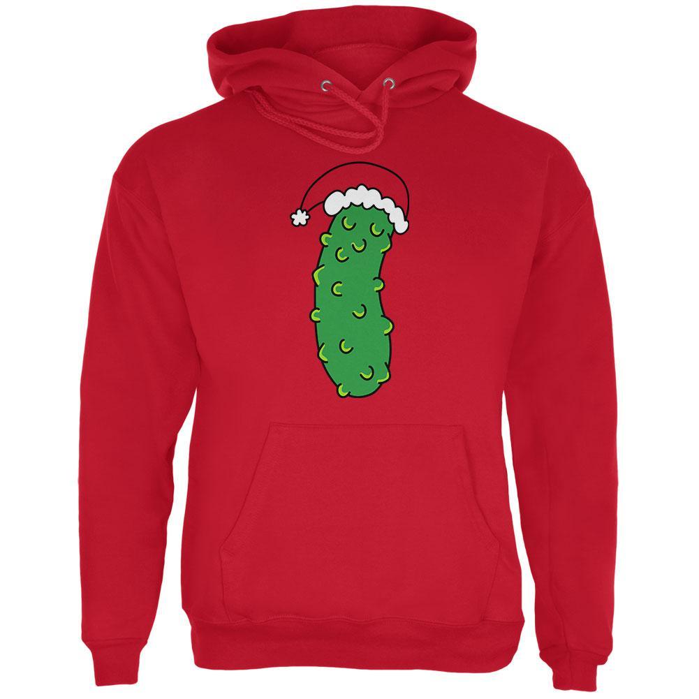Christmas Pickle Mens Hoodie