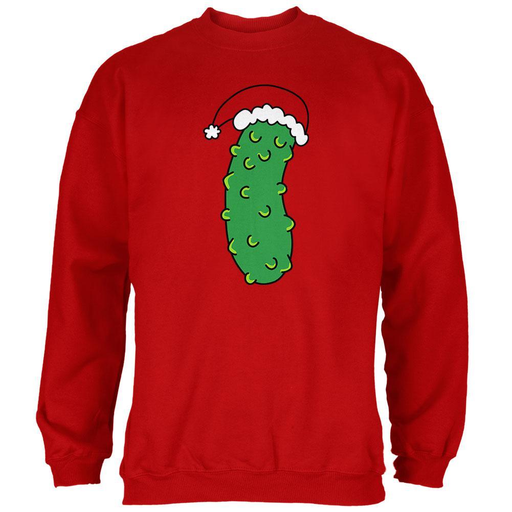 Christmas Pickle Mens Sweatshirt