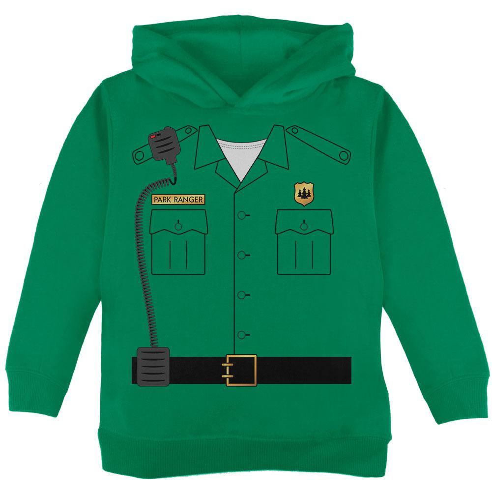 Halloween Forest Park Ranger Costume Toddler Hoodie