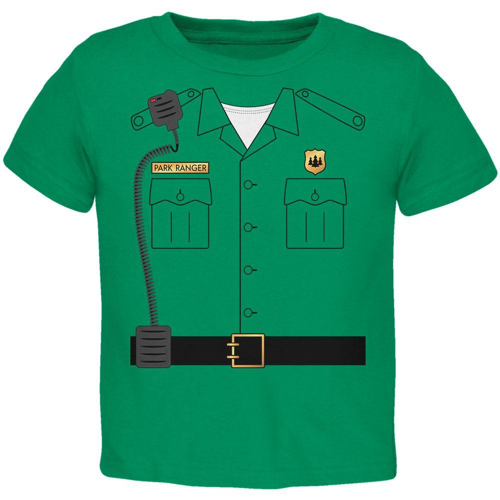 Halloween Forest Park Ranger Costume Toddler T Shirt