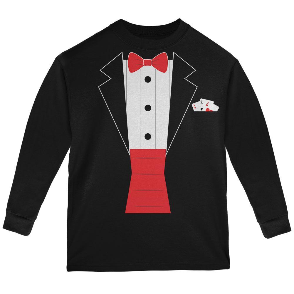 Halloween Magic Magician Costume Youth Long Sleeve T Shirt