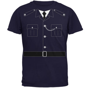 Halloween British Bobby Copper Police Costume Mens T Shirt
