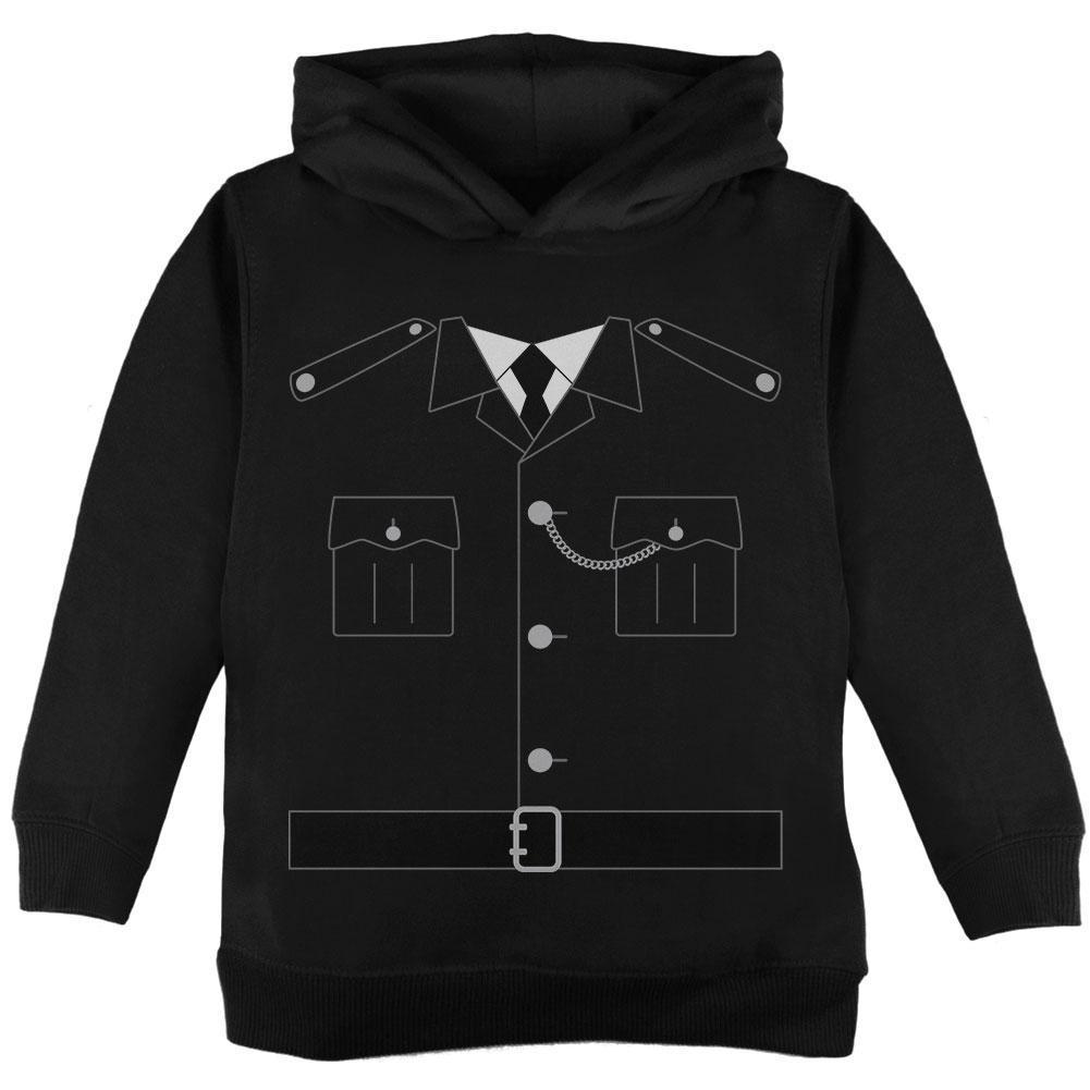 Halloween British Bobby Copper Police Costume Toddler Hoodie