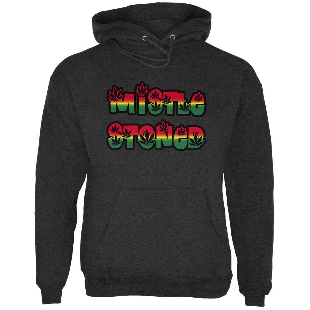 Christmas Mistlestoned Mistletoe Mens Hoodie