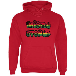 Christmas Mistlestoned Mistletoe Mens Hoodie