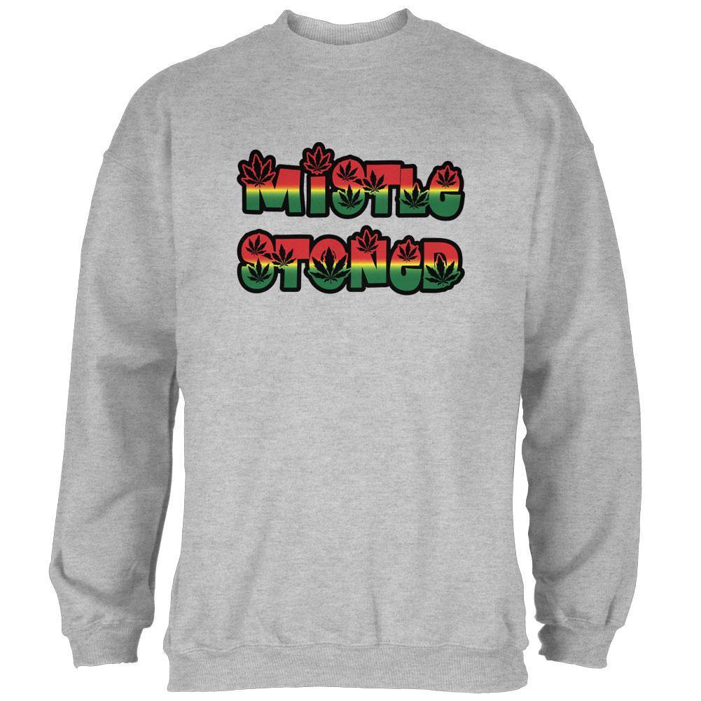Christmas Mistlestoned Mistletoe Mens Sweatshirt