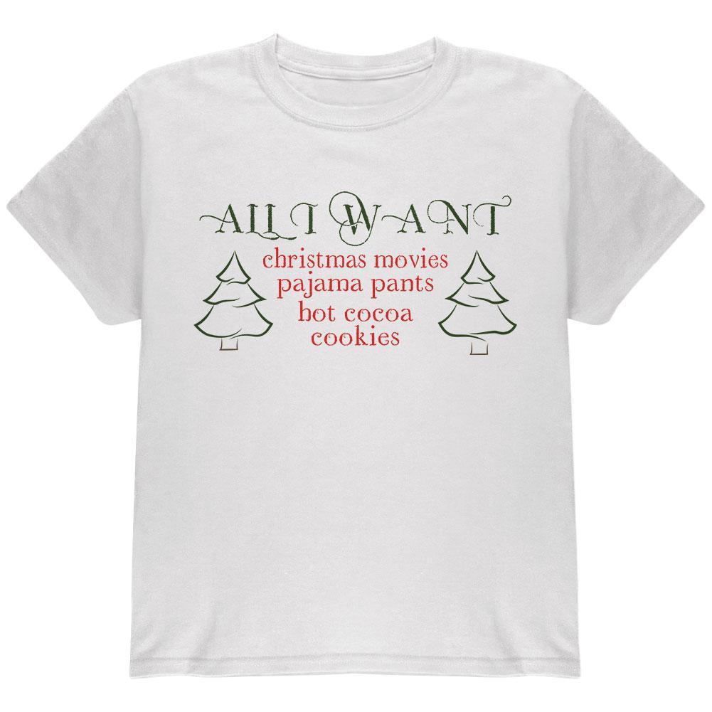 All I Want For Christmas Youth T Shirt