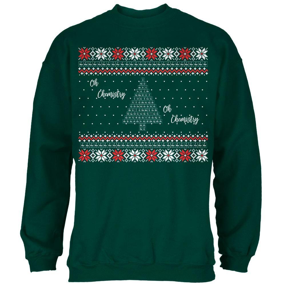 Christmas Tree Periodic Table Mens Sweatshirt