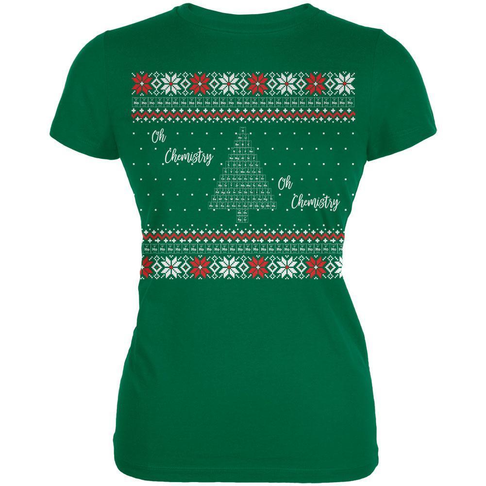 Christmas Tree Periodic Table Juniors Soft T Shirt
