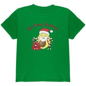 Avo Have A Merry Christmas Avocado Cute Funny Pun Youth T Shirt