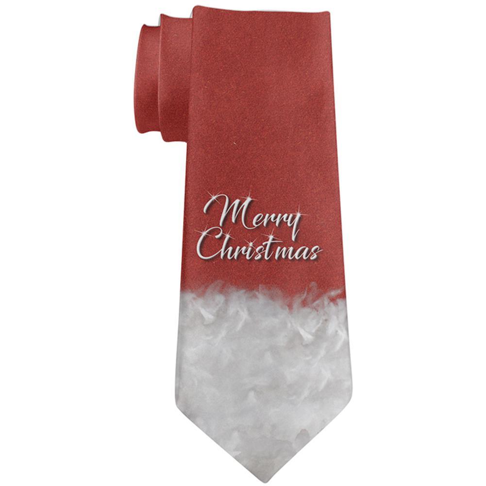 Merry Christmas Santa Claus All Over Neck Tie