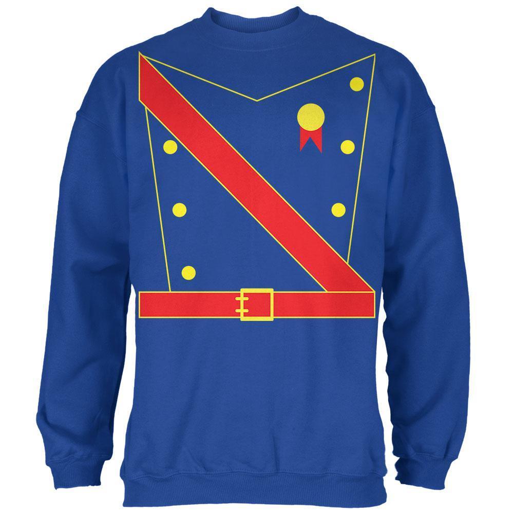 Halloween Prince King Royal Guard Costume Mens Sweatshirt