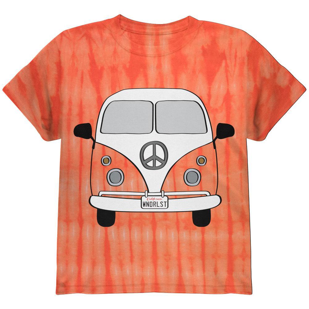 Halloween Travel Bus Costume Camper Wanderlust Youth T Shirt
