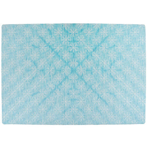 Christmas Viking Helm of Awe Snowflakes All Over Indoor Mat