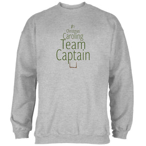 Number 1 Christmas Caroling Team Captain Mens Sweatshirt