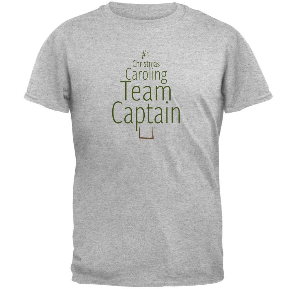Number 1 Christmas Caroling Team Captain Mens T Shirt