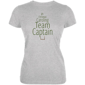 Number 1 Christmas Caroling Team Captain Juniors Soft T Shirt