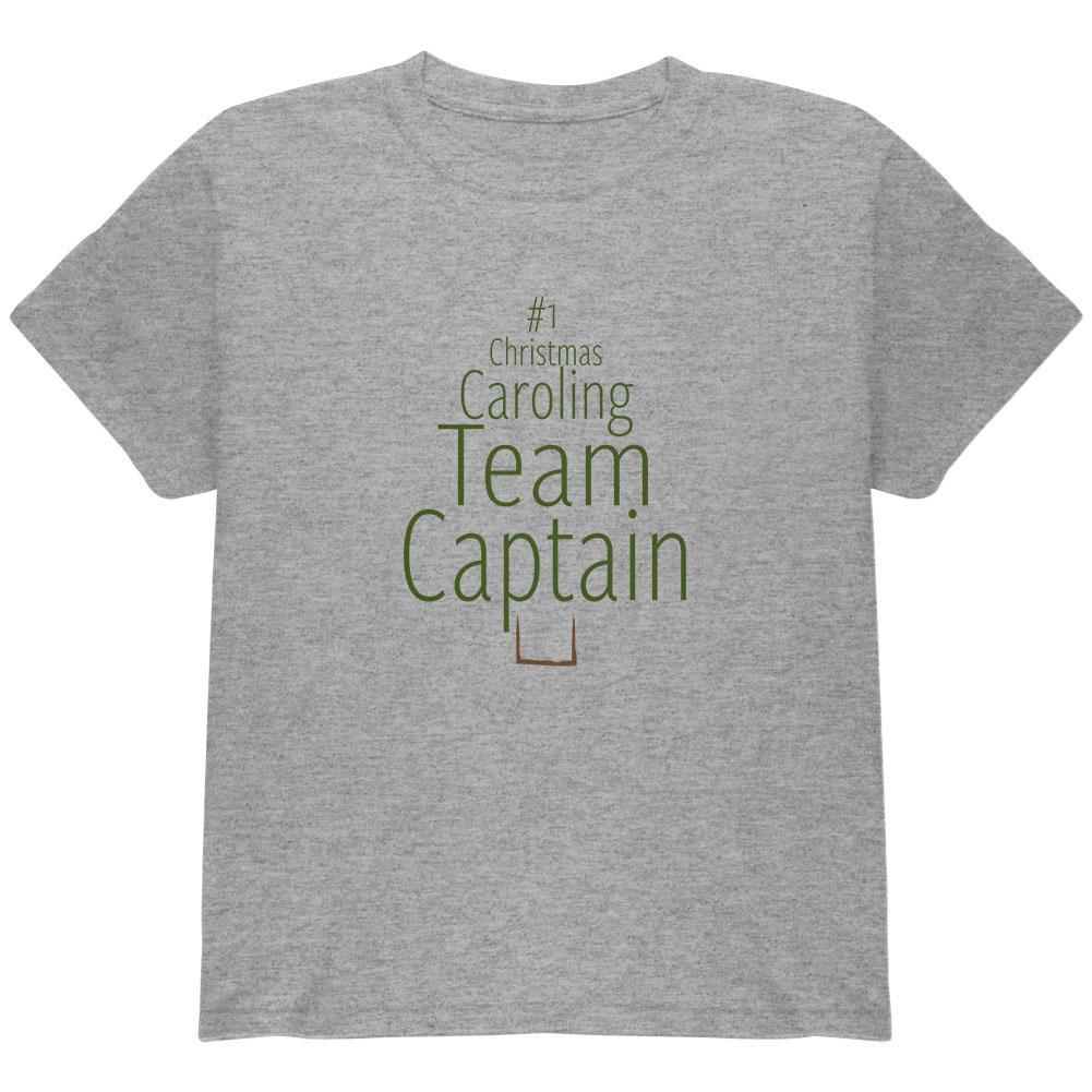 Number 1 Christmas Caroling Team Captain Youth T Shirt