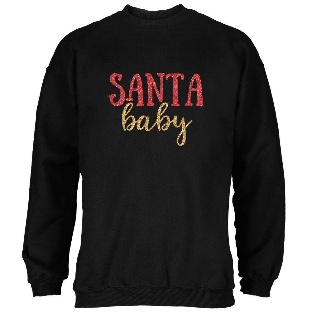 Christmas Santa Baby Mens Sweatshirt
