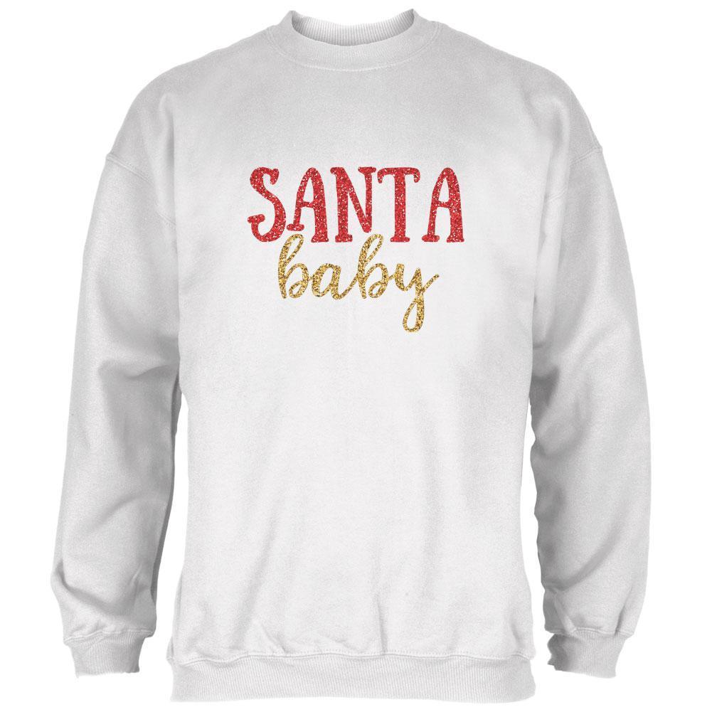 Christmas Santa Baby Mens Sweatshirt