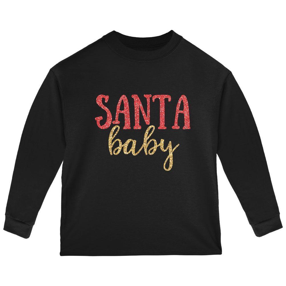 Christmas Santa Baby Toddler Long Sleeve T Shirt