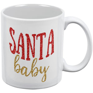 Christmas Santa Baby All Over Coffee Mug