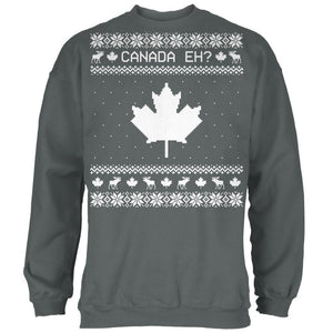 Canadian Canada Eh Ugly Christmas Sweater Mens Sweatshirt